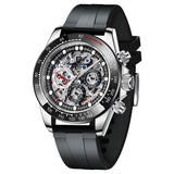 PAGANI Design Mechanical Skeleton, Stainless Steel Waterproof Watch for Men