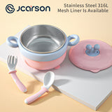 JCARSON Baby Bowl Tableware Set