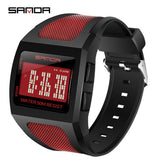 Sanda Brand Cool LED Multi Functional Men's Digital Watch