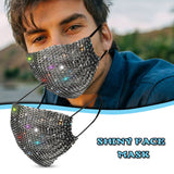 Colorful Luxury Rhinestone Masks