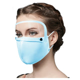 Face Visor Adult Dustproof Anti-Fog Reusable Face Protect  Shield Screen With Detachable Shield