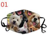 Dogs Printed Face Mask