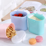 Portable Baby Milk Powder Food Storage Box Dispenser Sealed Container