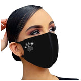 Diamond  Adult Fashion Designer Printed Reusable Decoration Mask