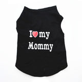 I LOVE MY DADDY MOMMY Dog Vest