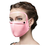 Face Visor Adult Dustproof Anti-Fog Reusable Face Protect  Shield Screen With Detachable Shield